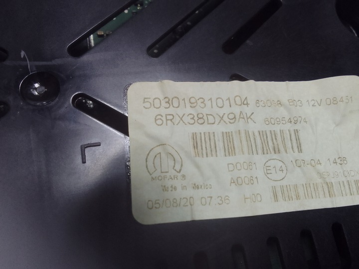 фото №10, Jeep compass ii 2.4 17- спідометр  прилади 6rx38dx9ak usa