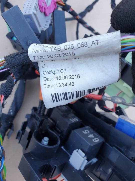 фото №14, Джгут установка панелі консолі нагрівача audi a6 c7 4g 4g1971569a оригінальний номер eu