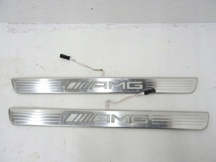 фото №1, Mercedes cla w118 amg планка пороговая накладка a1186807800 led комплект