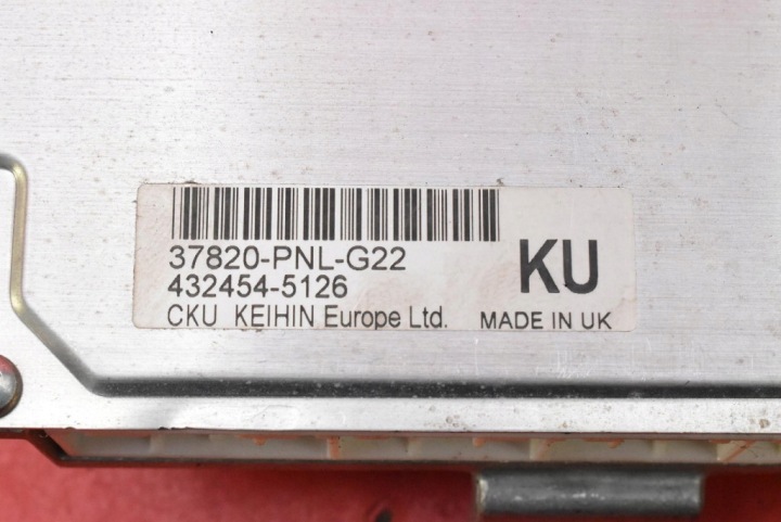 фото №9, Блок управления двигателем (ecu) 37820-pnl-g22 honda cr-v 2 ii 2.0 i-vtec 150 km 04-06