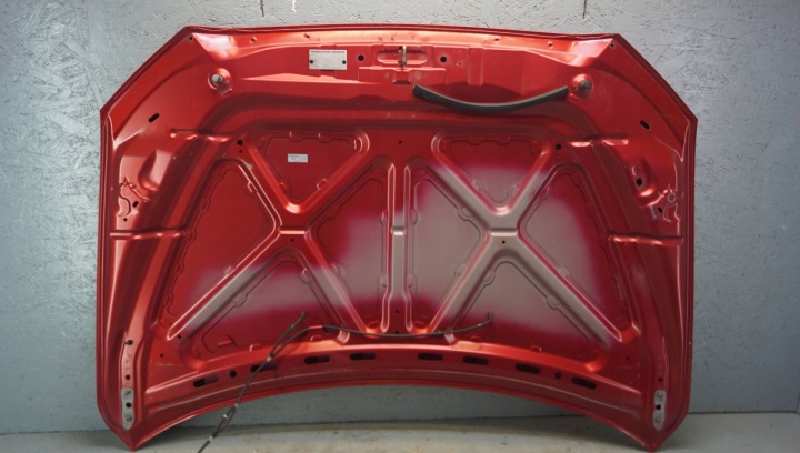 фото №16, Mitsubishi lancer viii капот кришка двигуна m888