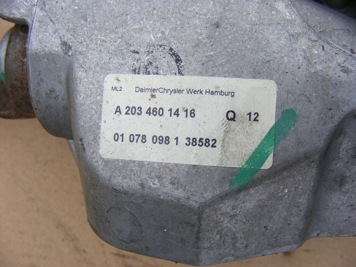 фото №12, Mercedes w203 колонка рулевая крестовина колонки a2034603016