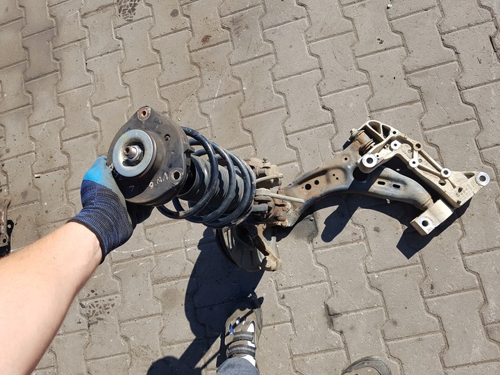 фото №6, Vw golf 6 vi 08-13 1.4 tsi амортизатор поворотный кулак левая перед