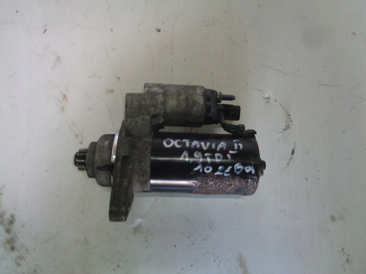 фото №1, Стартер 10 зубов skoda octavia ii 1.9tdi