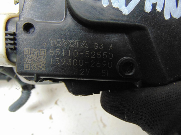 фото №8, Механізм двигун двірник toyota urban cruiser 85110-52550 європа