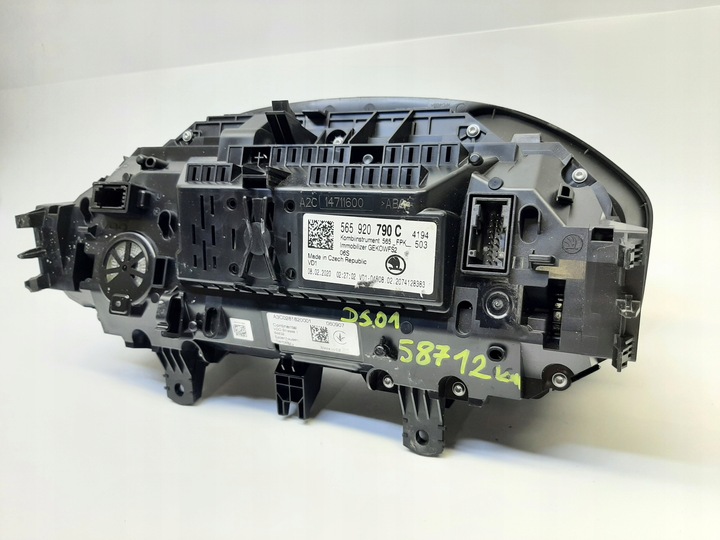 фото №10, Skoda karoq kodiaq спідометр  віртуальний cockpit прилади 565920790c