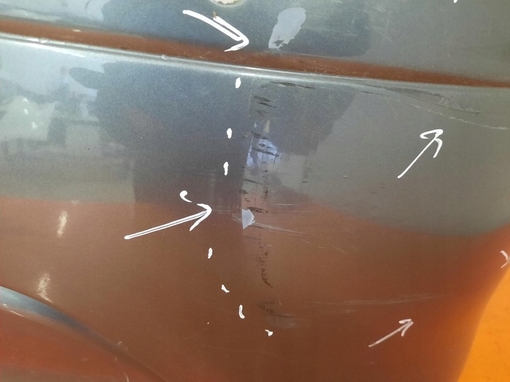 фото №8, Hyundai i30 i 09-12 рестайлінг бампер зад задній 866112r600