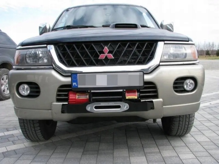 фото №7, Стальной плита pod лебёдка mitsubishi pajero sport 2004-2008