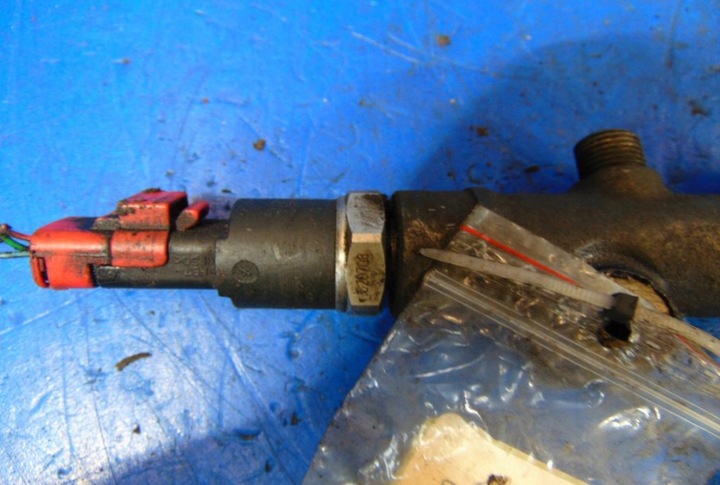 фото №6, Peugeot 206 1.4hdi планка впрыскивающий 0445214028 9641509480