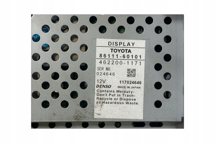 фото №12, Дисплей toyota land cruiser j120 2007 левая сторона 8611160101