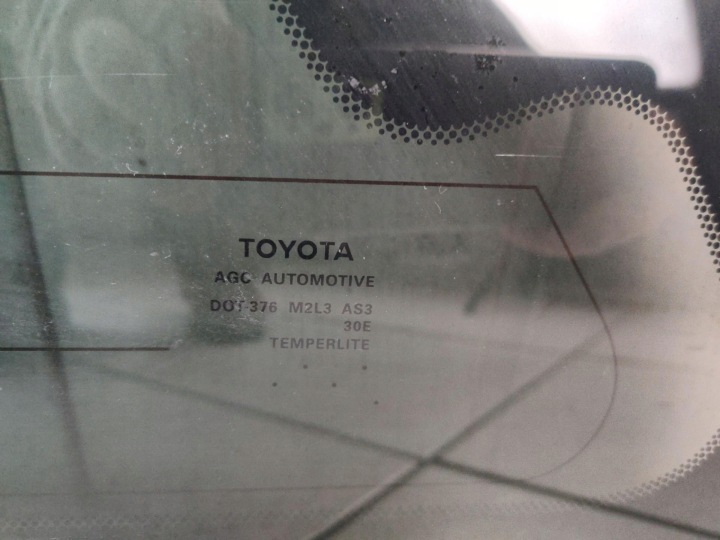 фото №6, Стекло кузова зад левая сторона toyota sienna 3 xl30 2011