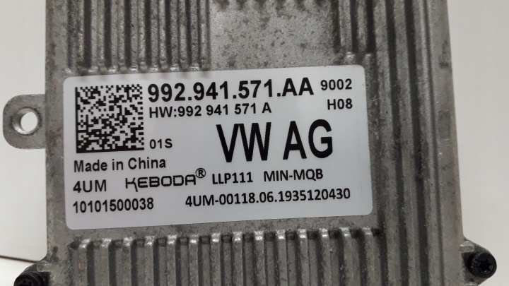 фото №8, Audi vw skoda seat модуль led (блок керування фарою, led драйвер) перетворювач 992941571aa