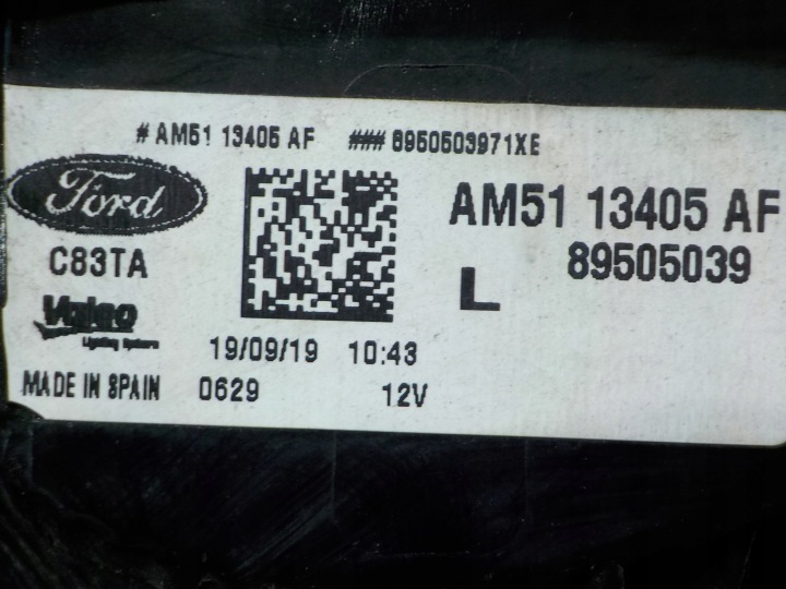 фото №6, Grand c-max mk2 ii 2.2 tdci 14r 5d фара левая зад am5113405af 89505039