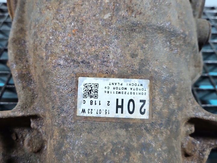 фото №9, Мост заднее дифференциал зад lexus is iii 14-20 2.5 vvti гибрид