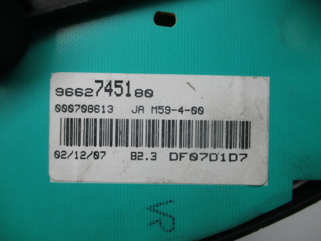 фото №6, Berlingo partner 02-07 спидометр приборы 9662745180