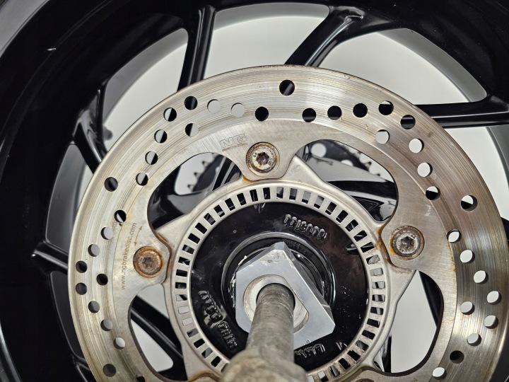 фото №8, Bmw f800r f 800 r диск зад комплектная