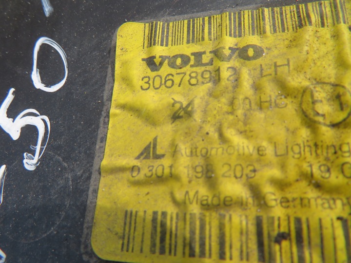 фото №14, Фара volvo v50 s40 ii 04-08r лінза ліва eu 30678912
