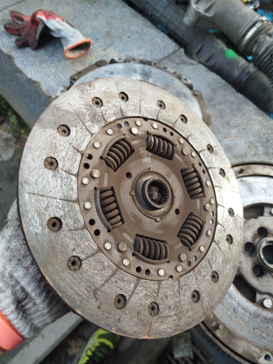 фото №15, Koło зчеплення комплектні audi a4 b6 awx 1.9 tdi 038141032q 038105266ac