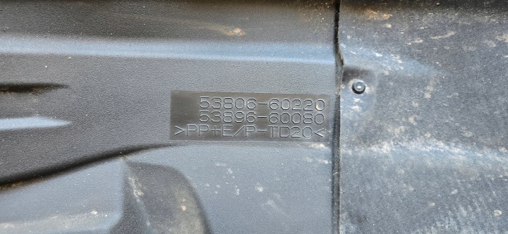 фото №6, Toyota land cruiser j250 подкрылок передние левое перед 2024r- 53876-60260