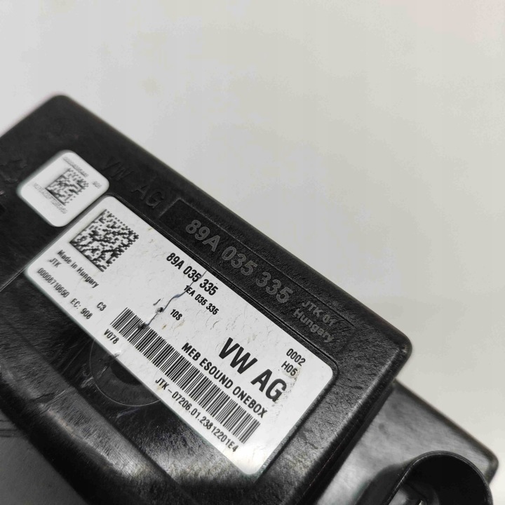 фото №7, Модуль звука двигателя audi q4 suv f4b 89a035335 29083339 150kw 2023