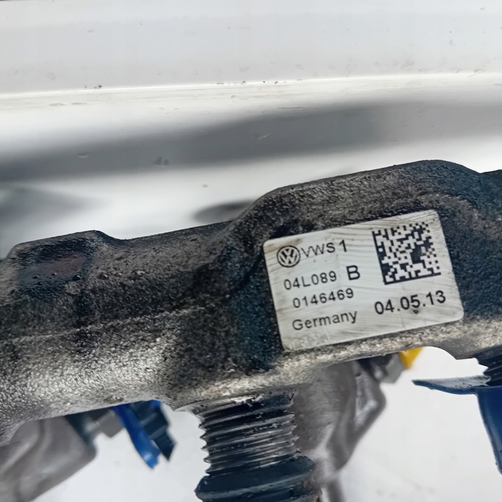 фото №11, Vw skoda 1.6 система топливный 04l130277g 0445010537