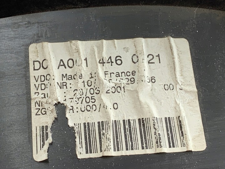 фото №8, Спідометр  прилади mercedes sprinter 2.2 dci a0014460721