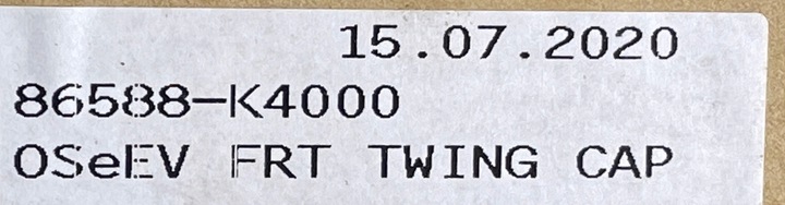 фото №10, Заглушка фаркоп перед hyundai kona 86588-k4000