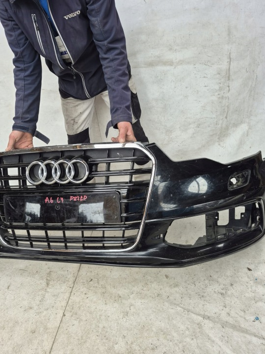фото №10, Audi a6 c7 4g s-line 11-14 бампер перед передний spr 4xpdc 4g0807437c