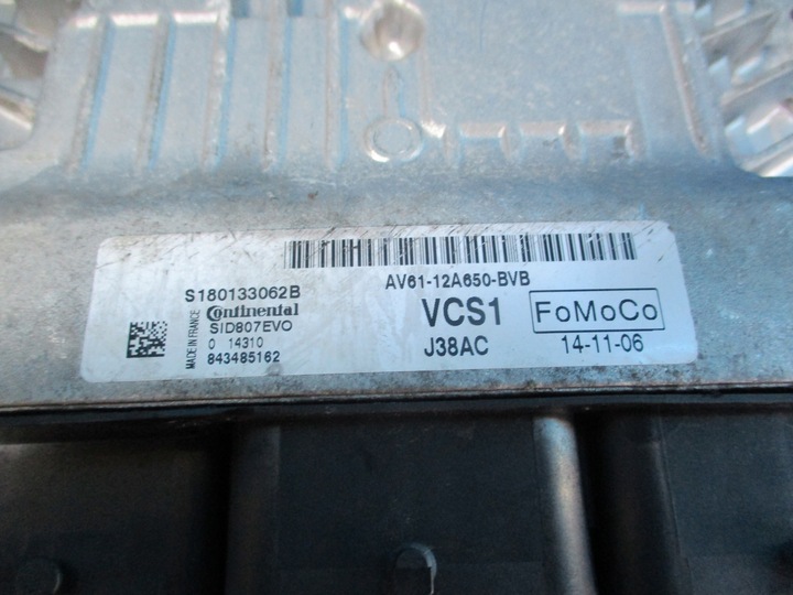 фото №3, Компьютер двигателя c-max mk2 1.6tdci av61-12a650-bvb