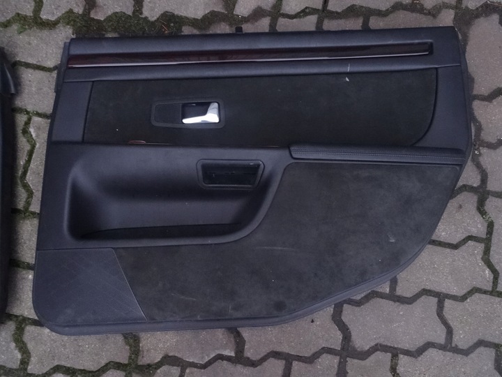 фото №6, Audi a8 d2 обивка обшивки ролета дверь soul длинный доставка