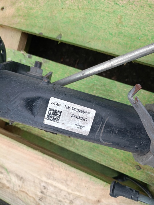 фото №5, Audi q3 83a 83f поворотна опора амортизатор важіль перед rh