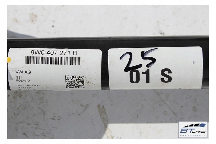 фото №12, Audi a4 a5 8w піввісь передня перед 8w0407271b 8w0 407 271 b b9 f5 8w0407271
