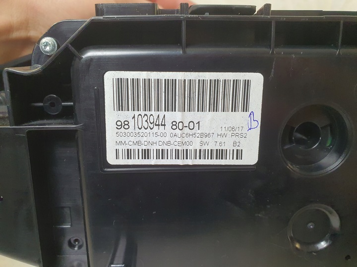 фото №7, Спидометр манометр peugeot 5008 3008 ii 9825340980 евро