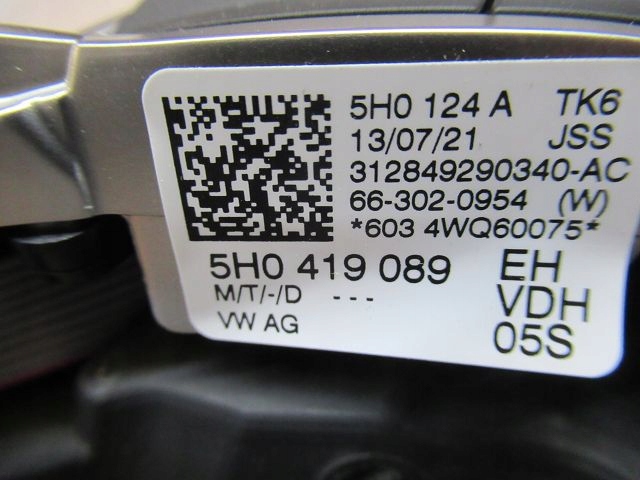 фото №6, Руль многофункциональная vw golf viii 5h0419089eh-vdh новый оригинальная запчасть