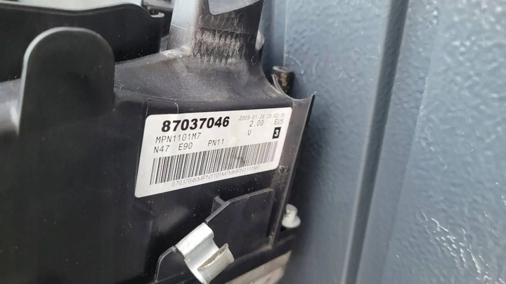 фото №7, Bmw 1 e87 3 e90 x3 двигун 2.0d n47d20c 177km fv демонтаж оригінал