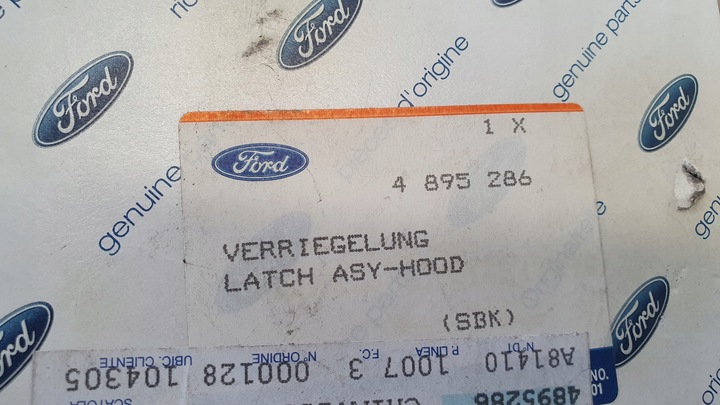 фото №3, Ford focus mk2 c-max mk1 kuga mk1 замок капота оригінал новий