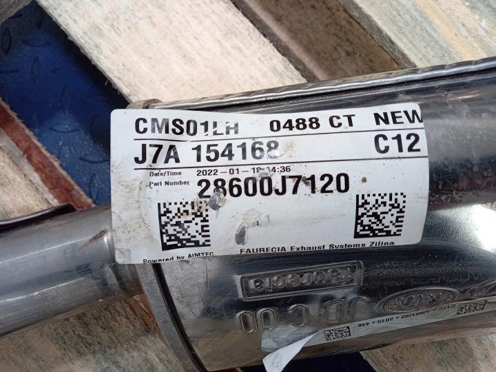фото №6, Kia ceed iii 1.0 t-gdi глушник середній 28600j7120