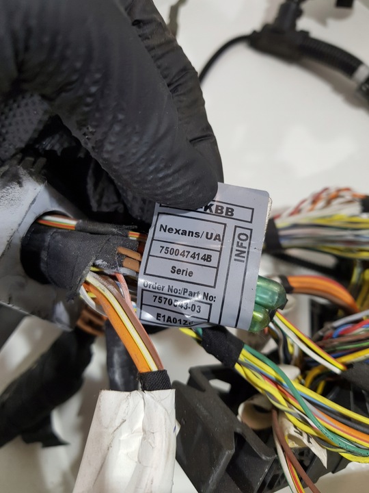 фото №13, Джгут установка двигуна 7570543 bmw e90 e91 e87 e81 2.0b n43b20aa