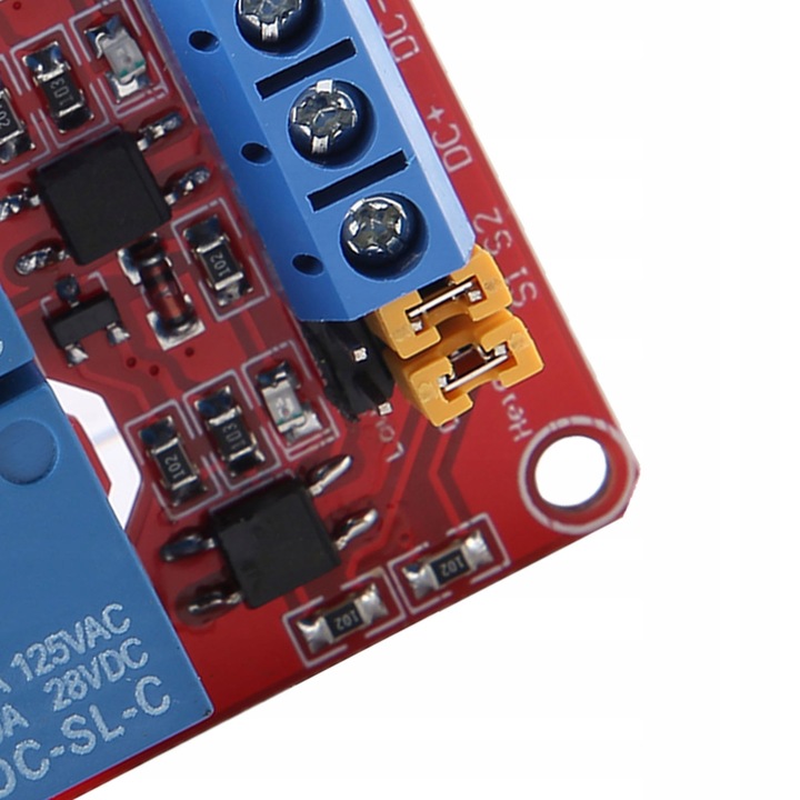 фото №7, 2-kanałowy модуль przekaźnikowy з wyzwalaczem 24v