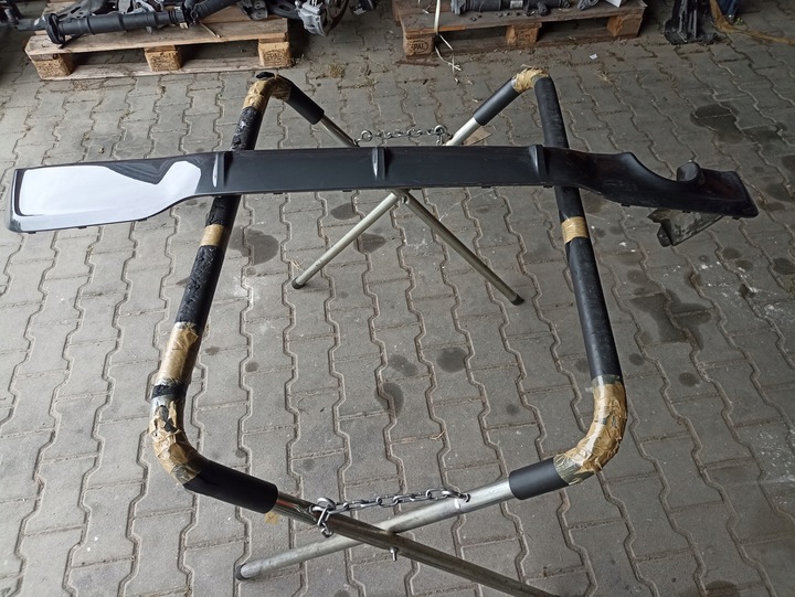 фото №16, Накладка диффузор спойлер бампера зад bmw f44 м-пакет 8075445