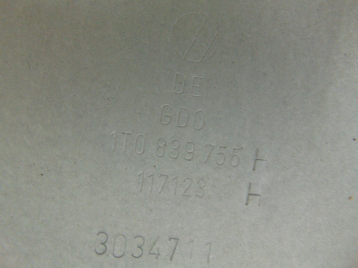 фото №12, Механізм скла ліве зад vw touran 2010-15 європа 5k0959703a 1t0839755h