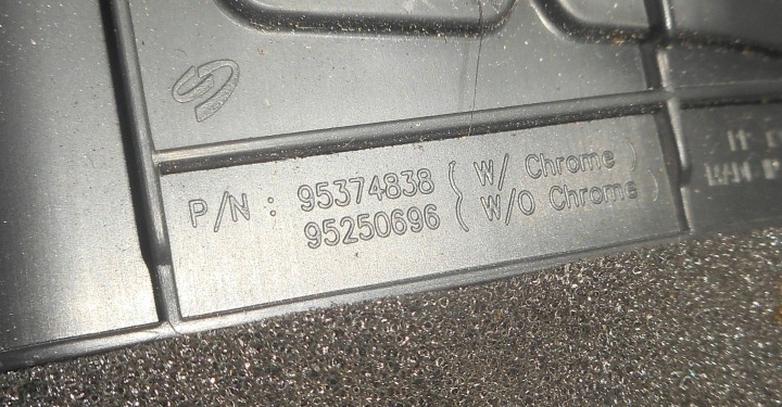 фото №9, Opel karl 15- решётка воздуховод средняя 95374838 95250696