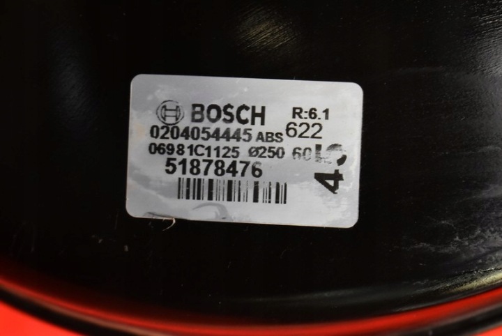 фото №8, Вакуумный усилитель тормозов (серво)  eu 51878476 fiat fiorino 3 iii 1.4 8v 77 km 08-21