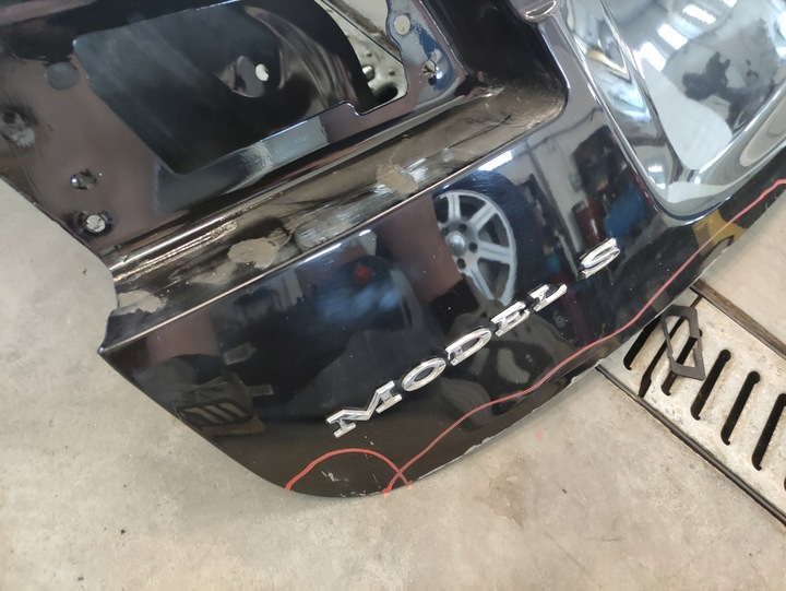 фото №6, Tesla модель s крышка багажника зад запчасти