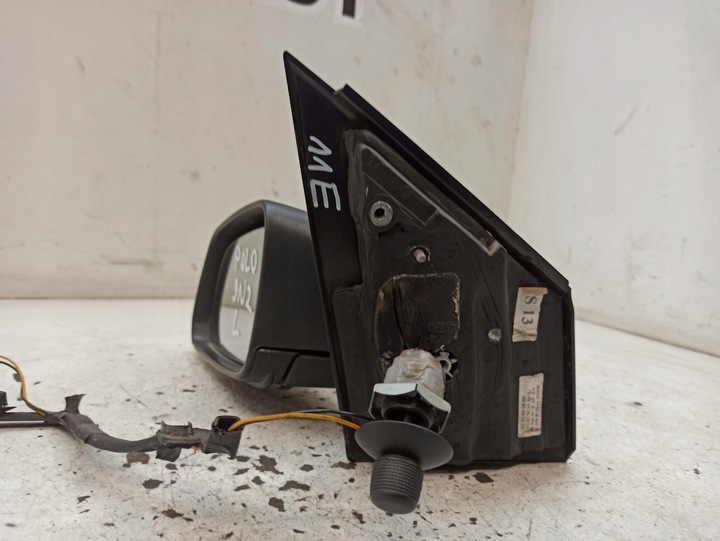 фото №12, Vw polo iv 9n2 1.2b дзеркало ліві механічне 6q1857501cm