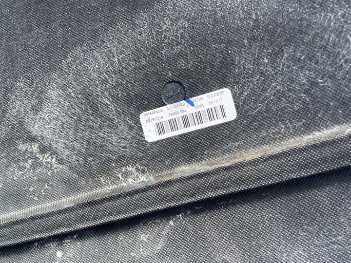 фото №7, Килим оббивка полиця багажника grand citroen c4 picasso 2 ii spacetourer