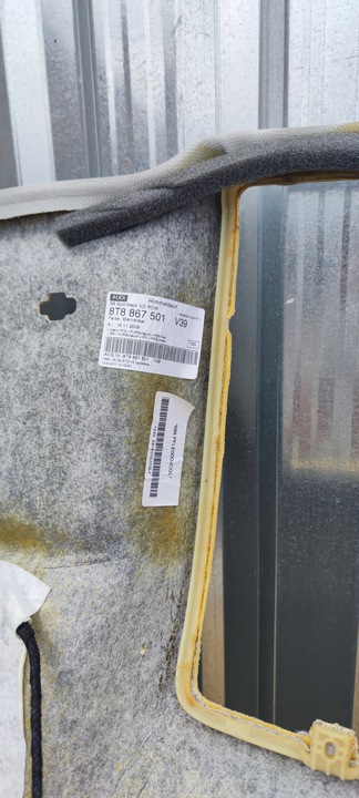 фото №16, Стеля audi a5 8t sportback 8t8867501 v39