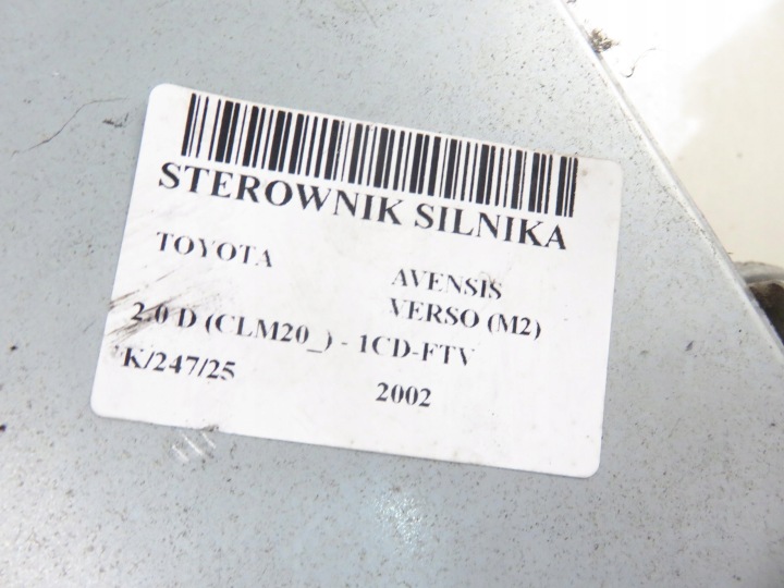 фото №9, Блок керування  toyota avensis verso m2 2.0 d - 1cd-ftv 8966144300 1758005122