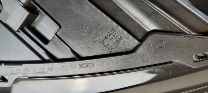 фото №13, Лампа правая перед полный led vw golf viii 5h1 2019-