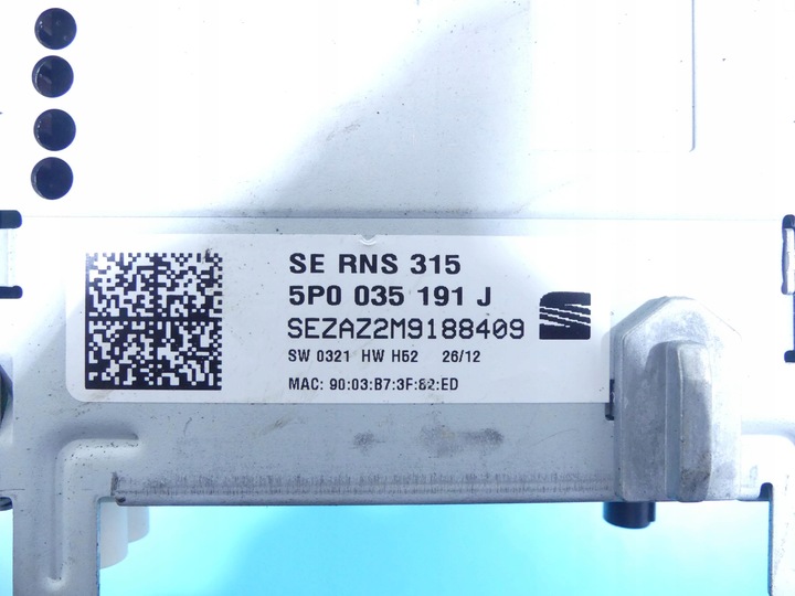 фото №8, Радио навигация seat altea xl рестайлинг 5p0035191j